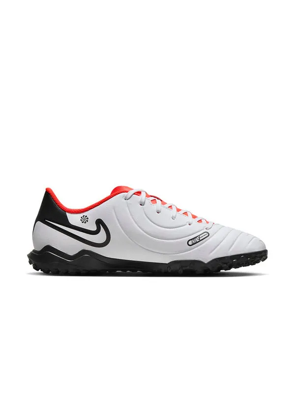 Кроссовки tiempo legend 10 tf Nike — изображение 2 из 4, белый оранжевый