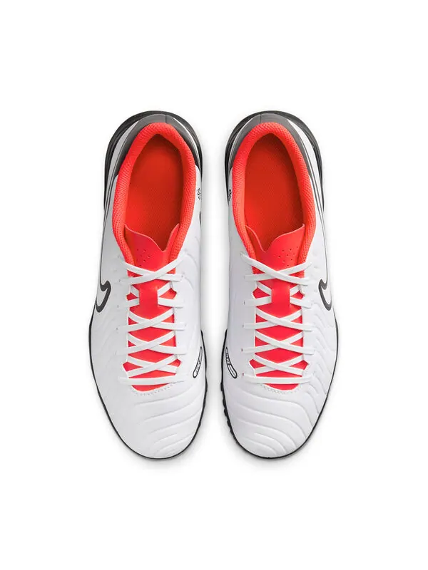 Кроссовки tiempo legend 10 tf Nike — изображение 4 из 4, белый оранжевый