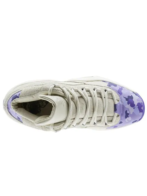 Кроссовки cam'ron x question mid 'multicolor' Reebok — изображение 3 из 4, фиолетовый