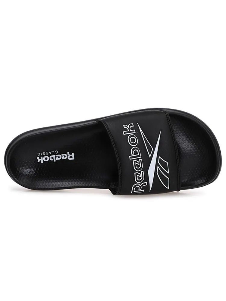 Шлепанцы Reebok Classic Slide 'Black White' — изображение 3 из 5, черный