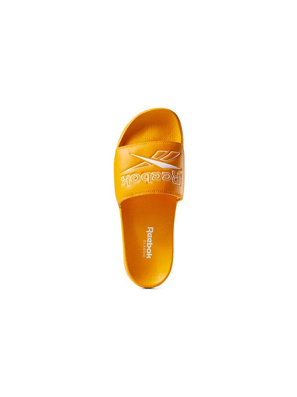 Тапочки classic slide 'trek gold' Reebok — изображение 4 из 4, желтый