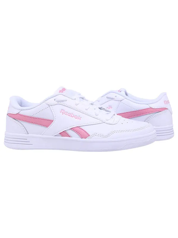 Кроссовки royal techque t 'white pink' Reebok — изображение 3 из 4, белый/розовый
