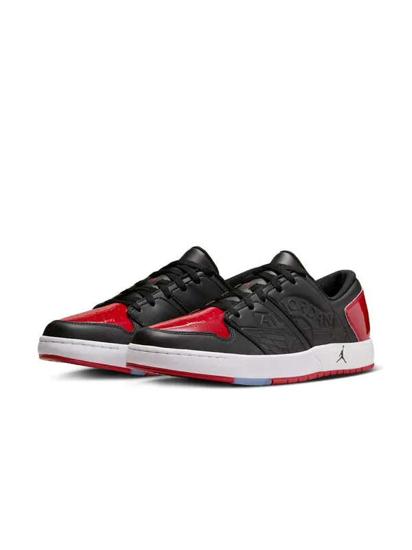 Кроссовки nu retro 1 low 'black white varsity red' Air Jordan — изображение 3 из 4, черный/белый/красный