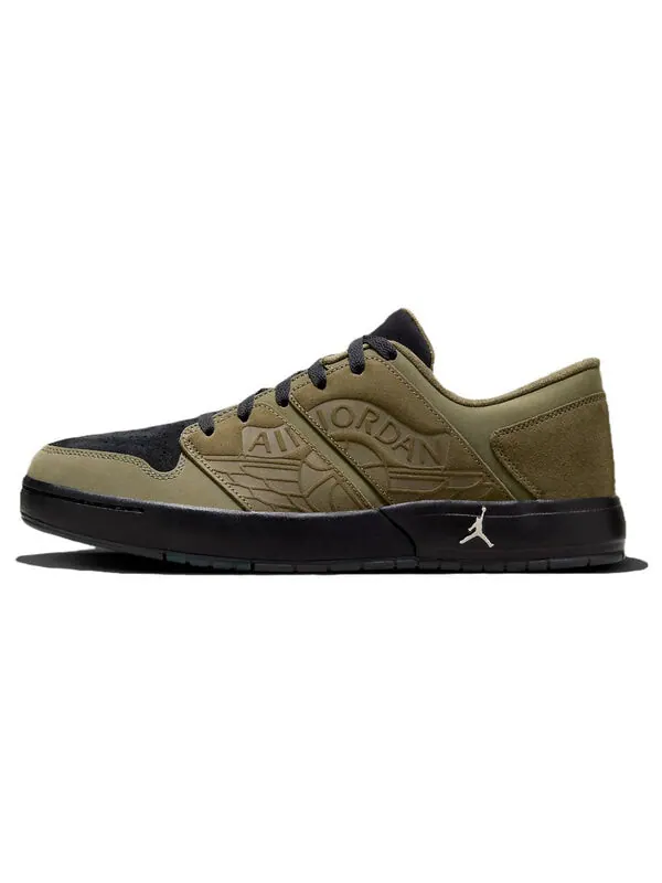 Кроссовки nu retro 1 low Air Jordan — изображение 2 из 4, хаки/черный