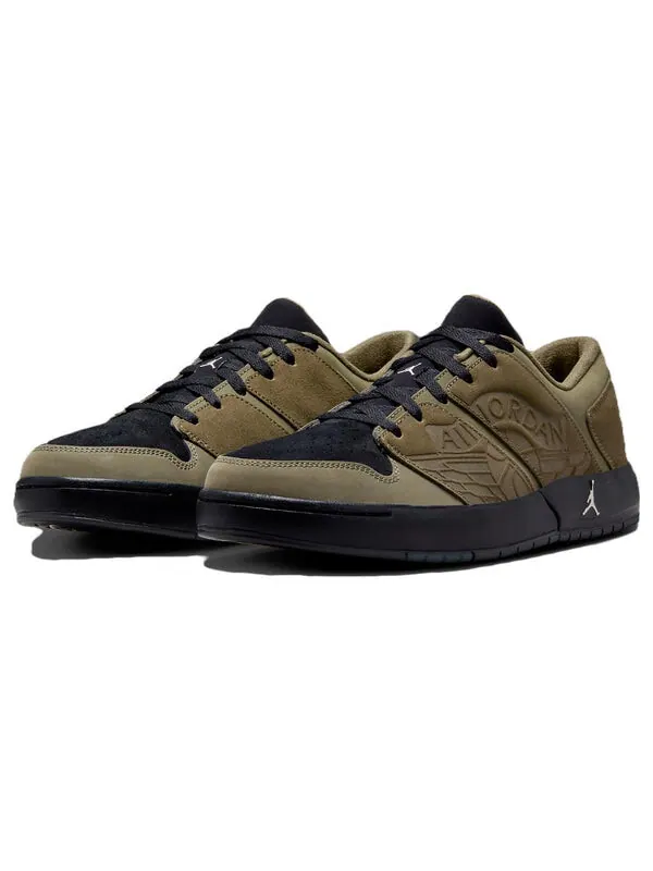 Кроссовки nu retro 1 low Air Jordan — изображение 4 из 4, хаки/черный