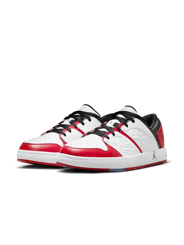Кроссовки ню ретро 1 Air Jordan — изображение 2 из 4, белый/красный/черный