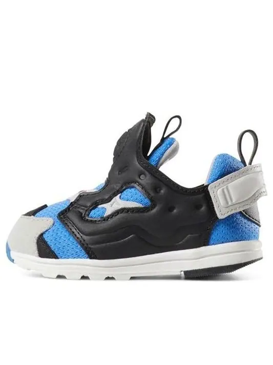 Беговые кроссовки Reebok VERSA PUMP FURY 'Black Blue' — изображение 1 из 5, синий