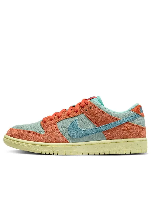 Кроссовки sb dunk low 'orange emerald rise' Nike — изображение 1 из 4, оранжевый/голубой
