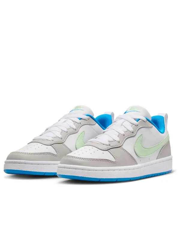 Кроссовки court borough low recraft 'light iron blue green' Nike — изображение 3 из 4