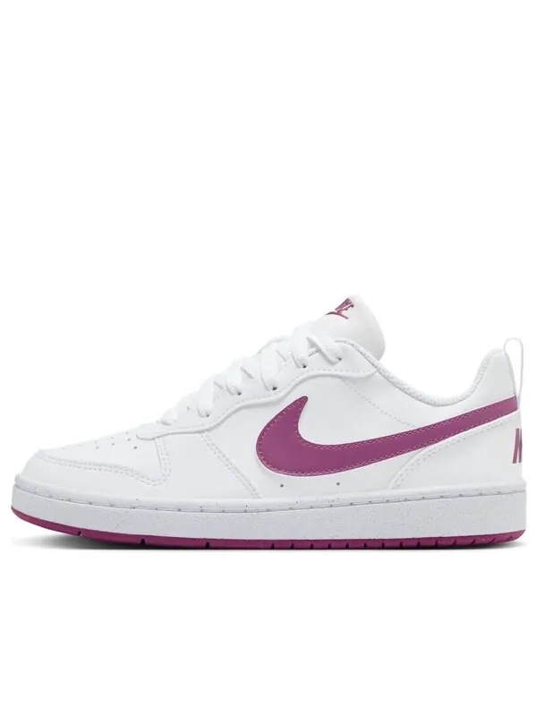 Кроссовки court borough low recraft 'white hot fuchsia' Nike — изображение 1 из 4, белый