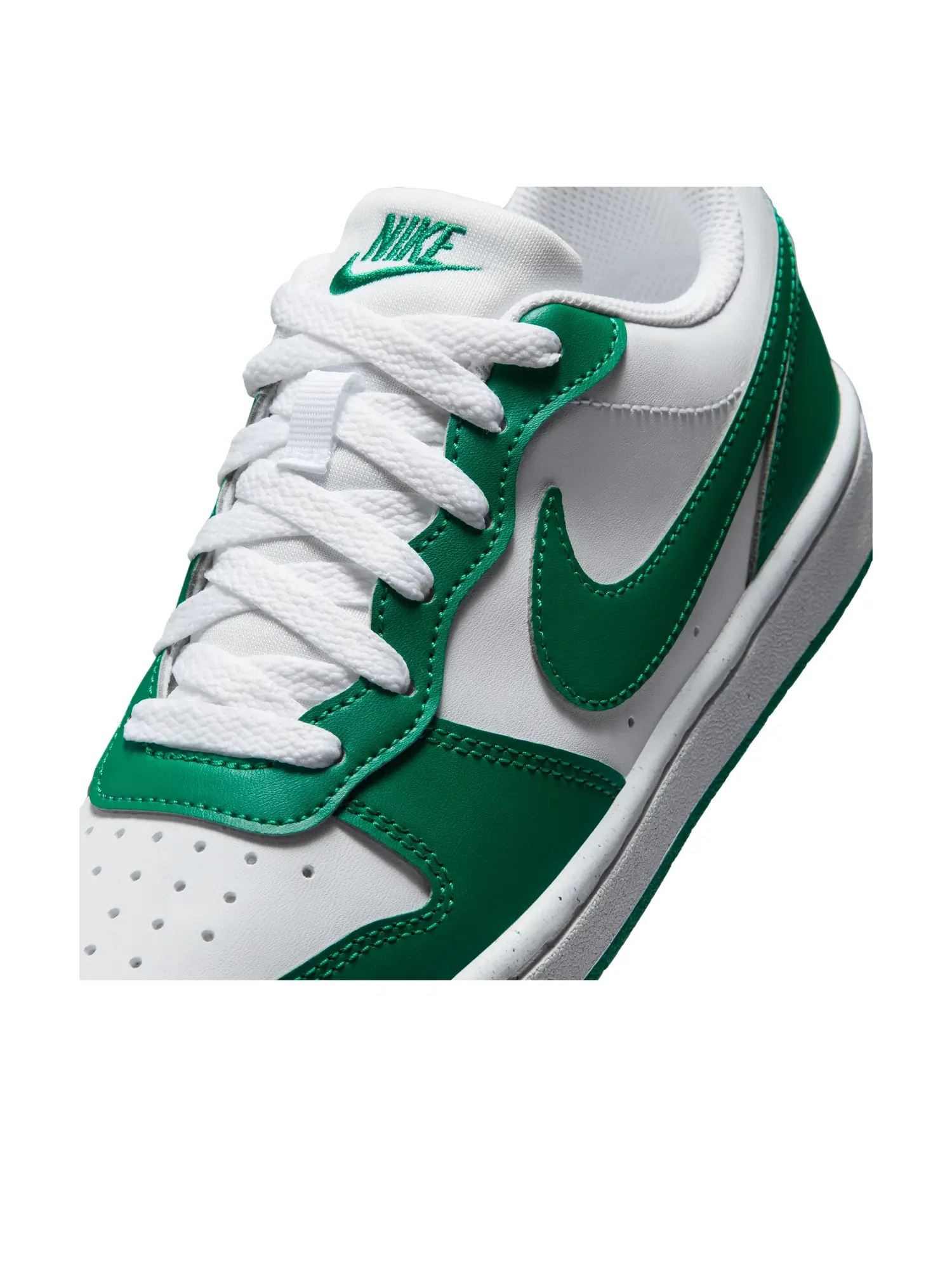 Кроссовки Nike Court Borough Low Recraft 'White Malachite' DV5456-139 — изображение 5 из 6, белый
