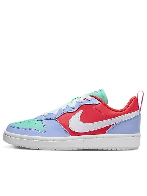 Кроссовки court borough low recraft 'cobalt bliss track red' Nike — изображение 1 из 4, белый-красный