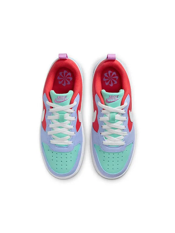 Кроссовки court borough low recraft 'cobalt bliss track red' Nike — изображение 3 из 4, белый-красный