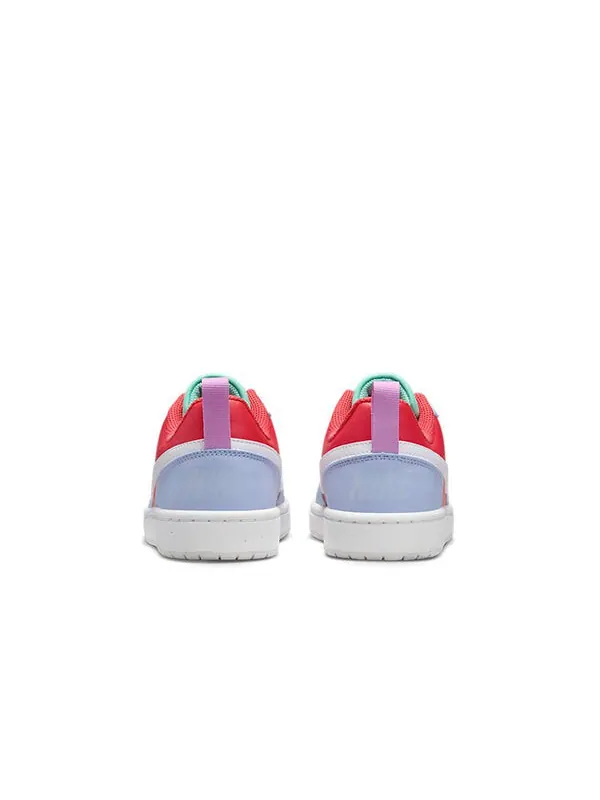 Кроссовки court borough low recraft 'cobalt bliss track red' Nike — изображение 4 из 4, белый-красный