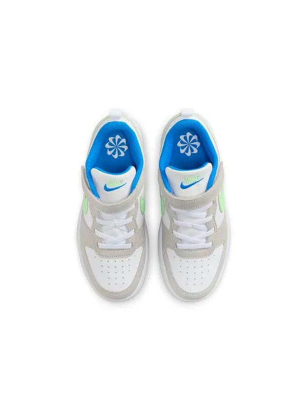 Кроссовки Court Borough Low Recraft Nike — изображение 3 из 4, белый/серый/зеленый