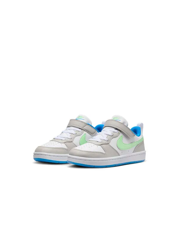 Кроссовки Court Borough Low Recraft Nike — изображение 4 из 4, белый/серый/зеленый