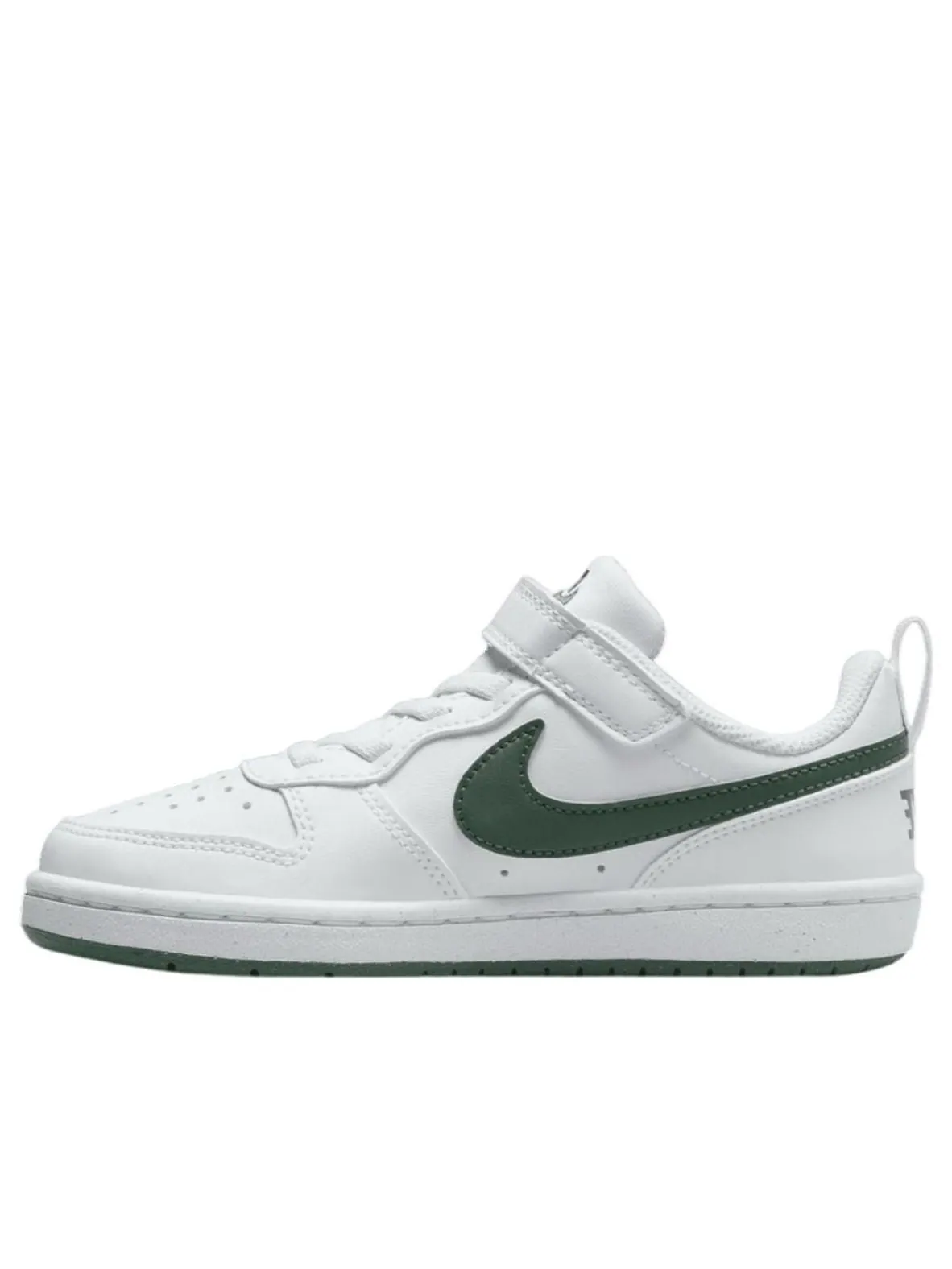 (PS) Кроссовки Nike Court Borough Low Recraft 'White Vintage Green' — изображение 1 из 5, белый/винтажный зеленый