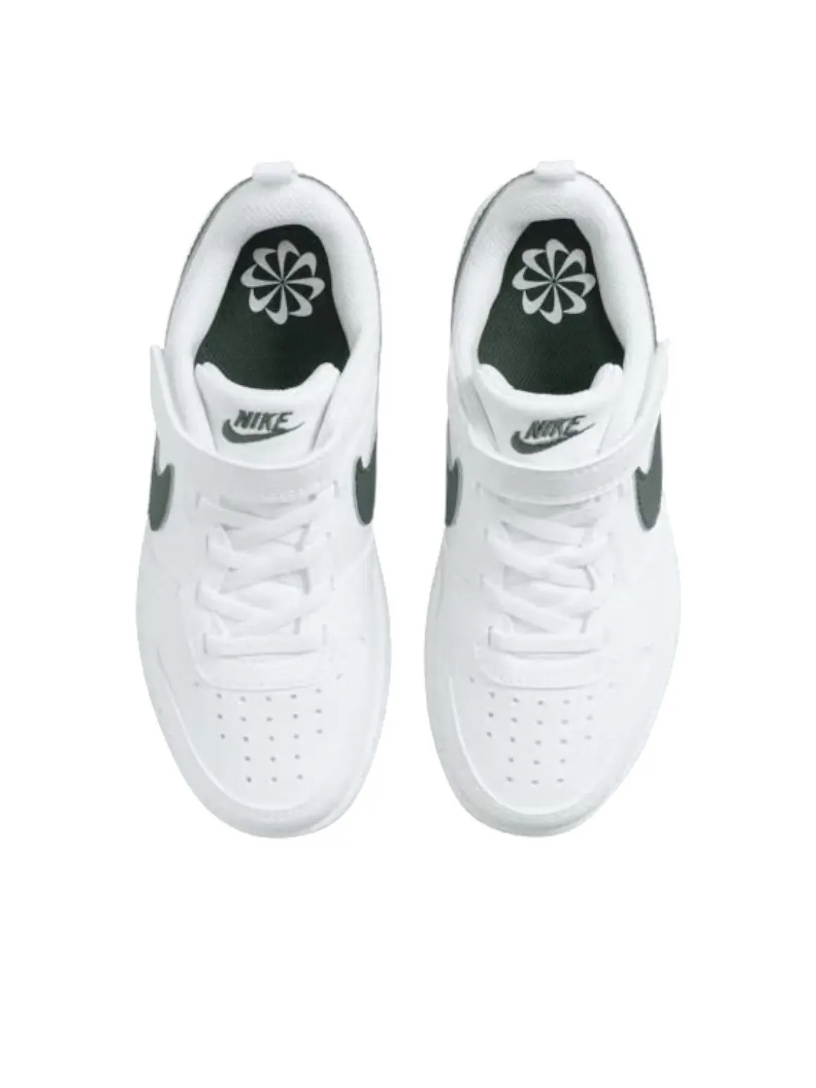 (PS) Кроссовки Nike Court Borough Low Recraft 'White Vintage Green' — изображение 2 из 5, белый/винтажный зеленый