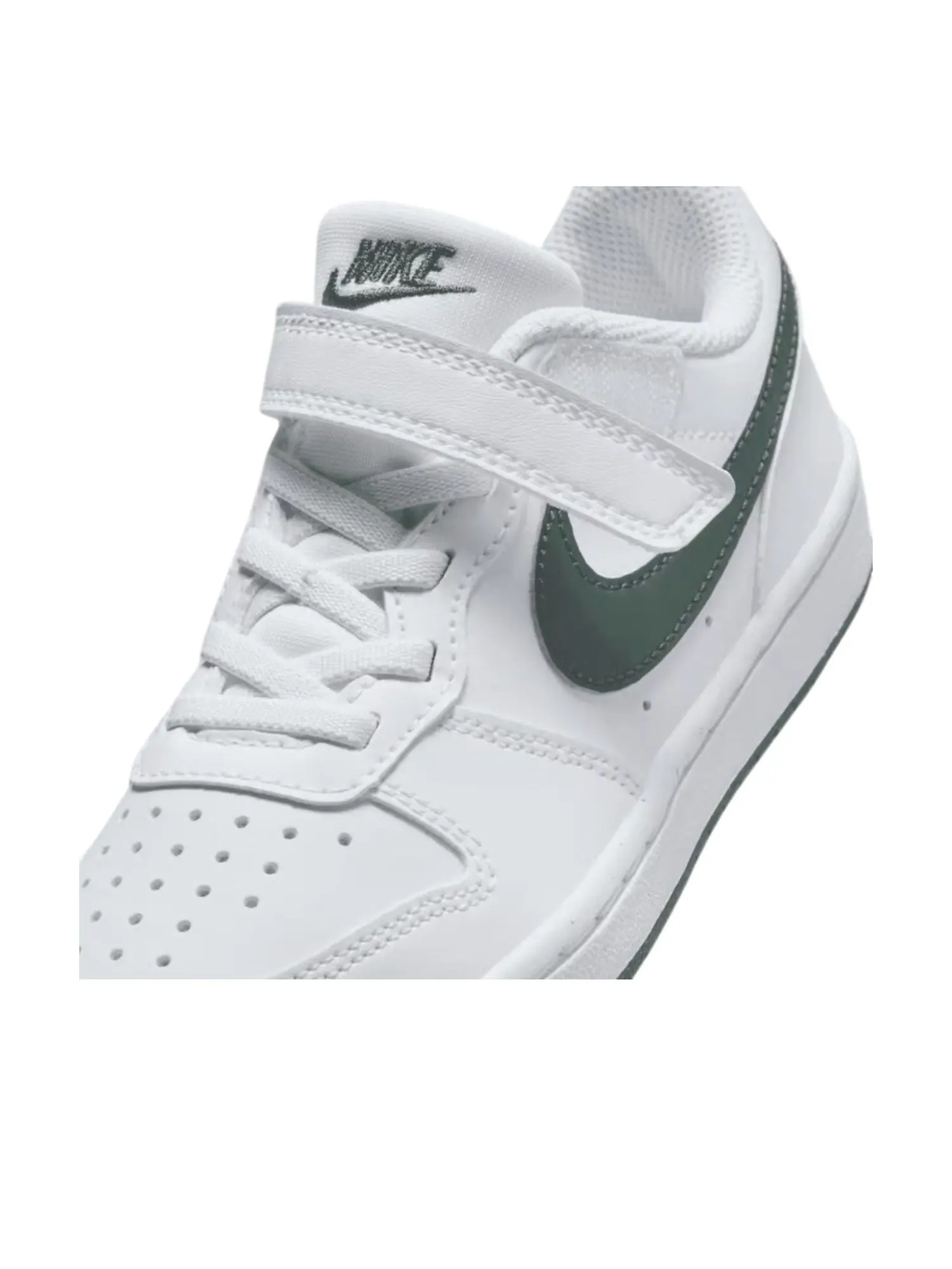 (PS) Кроссовки Nike Court Borough Low Recraft 'White Vintage Green' — изображение 4 из 5, белый/винтажный зеленый