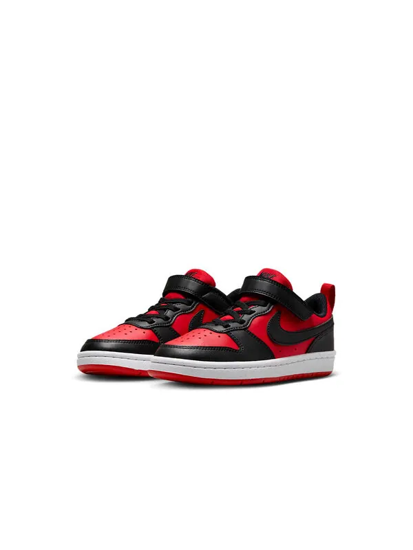 Кроссовки Court Borough Low Recraft Nike — изображение 2 из 4, красный/черный-белый