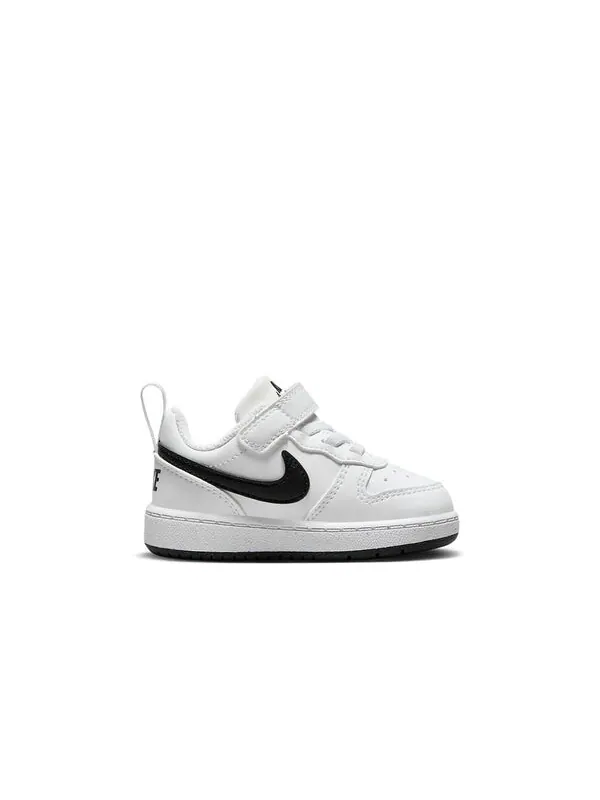 Кроссовки Court Borough Low Recraft баскетбольные кроссовки Nike — изображение 2 из 4, белый/черный
