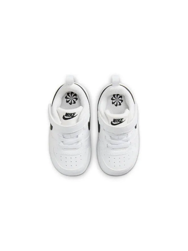 Кроссовки Court Borough Low Recraft баскетбольные кроссовки Nike — изображение 4 из 4, белый/черный
