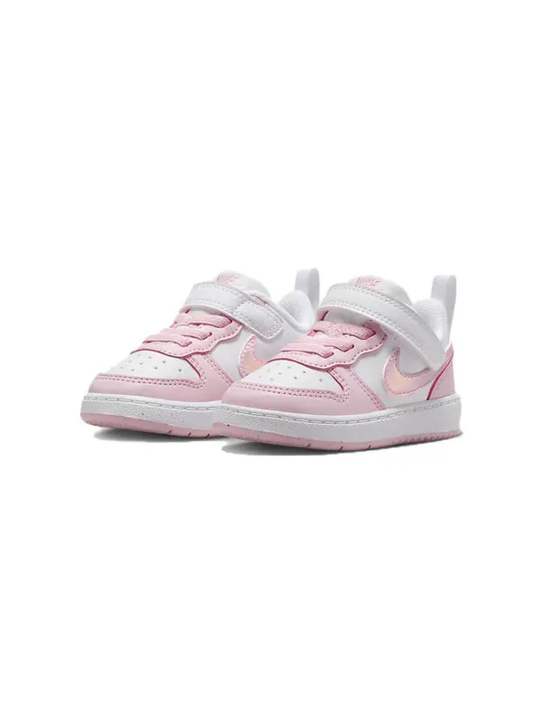 Кроссовки Court Borough Low Nike — изображение 3 из 4, белый/розовый