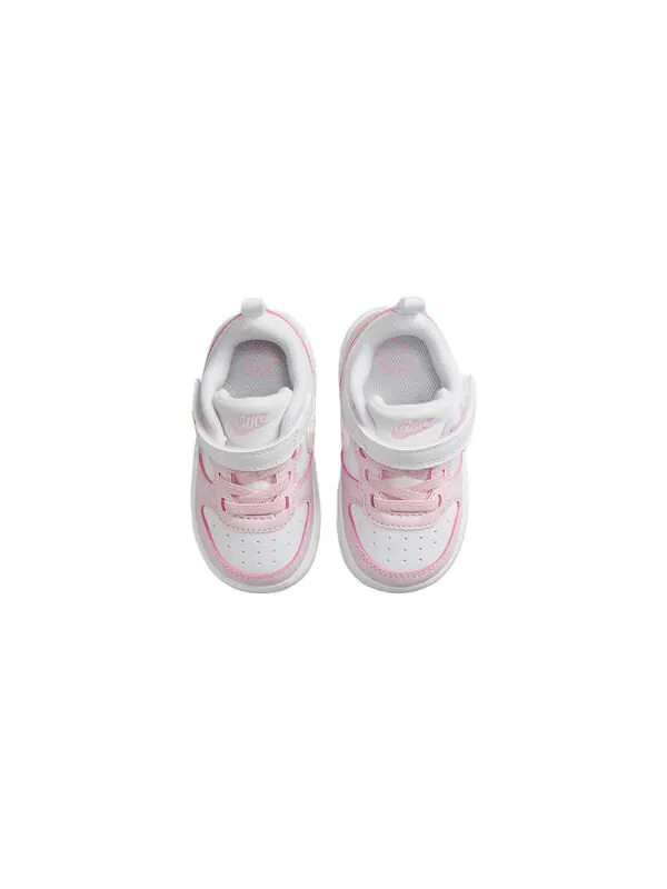 Кроссовки Court Borough Low Nike — изображение 4 из 4, белый/розовый
