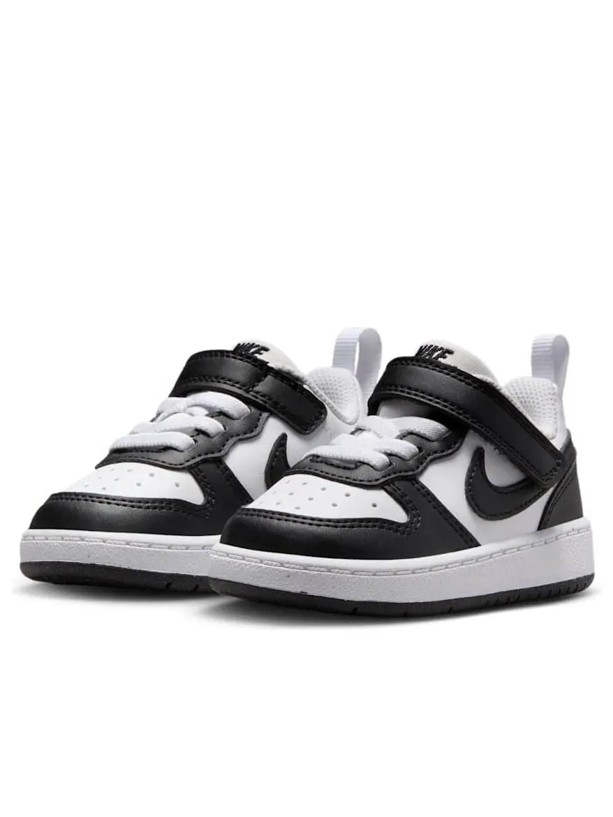 Кроссовки (TD) Nike Court Borough Low Recraft 'White Black' — изображение 3 из 6, белый