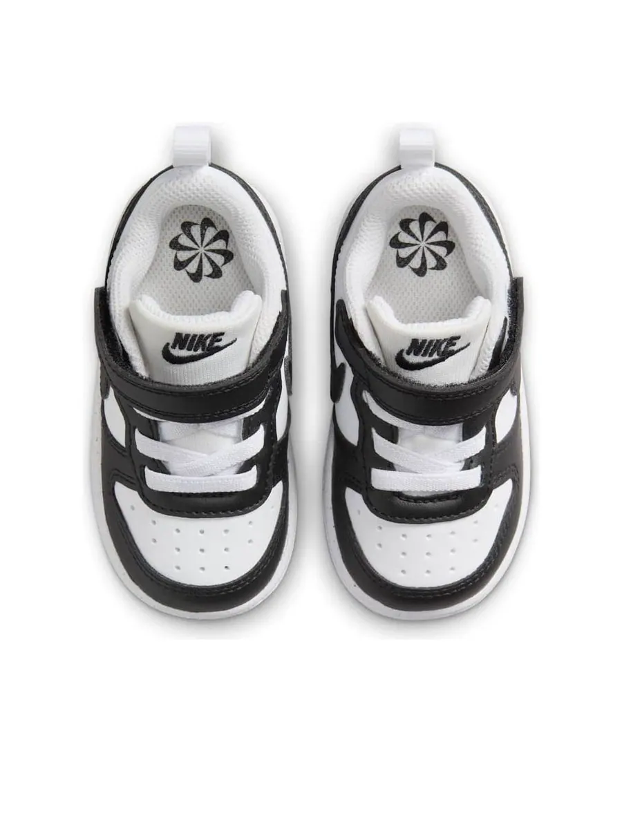 Кроссовки (TD) Nike Court Borough Low Recraft 'White Black' — изображение 4 из 6, белый