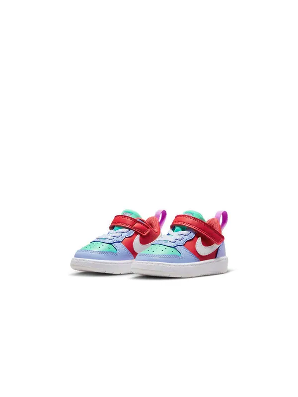 Кроссовки court borough low recraft shoes 'cobalt bliss track red' Nike — изображение 3 из 4, красный//белый