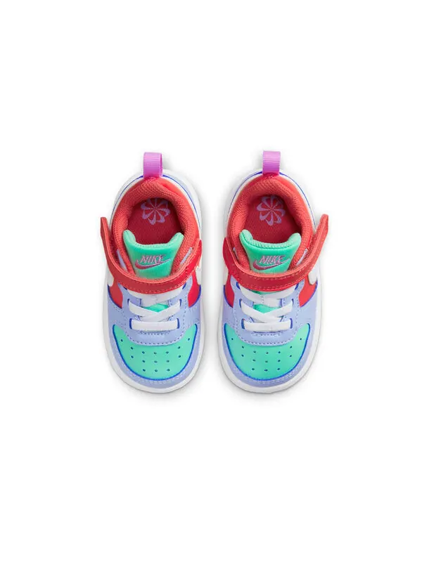 Кроссовки court borough low recraft shoes 'cobalt bliss track red' Nike — изображение 4 из 4, красный//белый