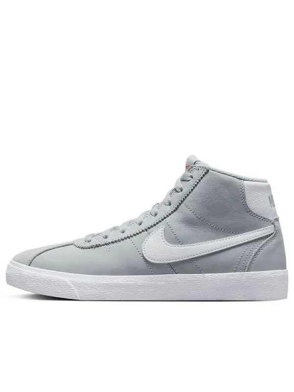 Кроссовки bruin высокие sb Nike — изображение 1 из 4, серый/белый/серый