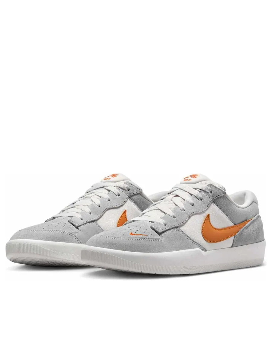 Кроссовки Nike SB Force 58 'Platinum Tint Wolf Grey Summit White Monarch' — изображение 4 из 6, серый