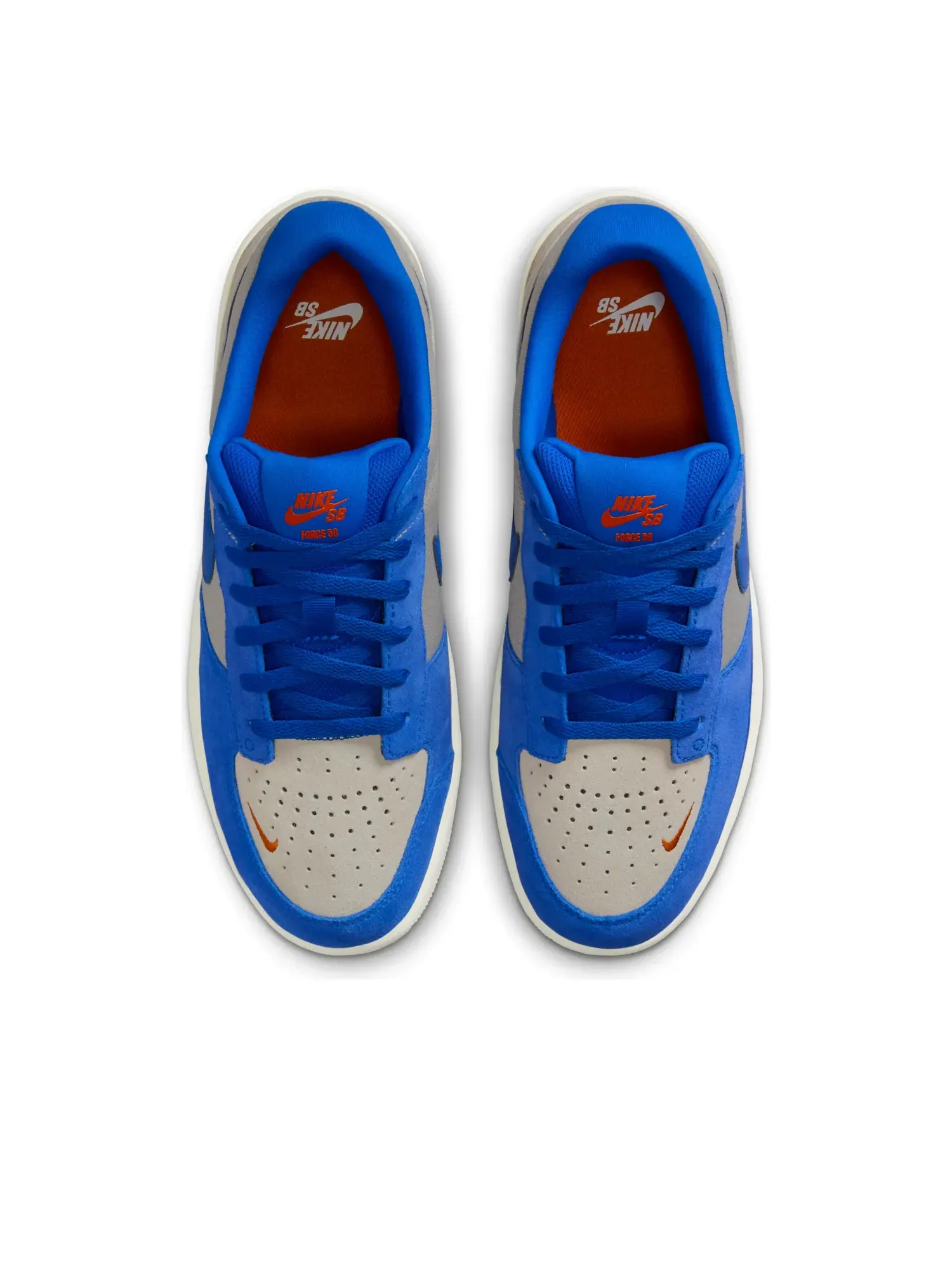 Кроссовки Nike SB Force 58 'Gray Sax Blue' — изображение 2 из 7, серый