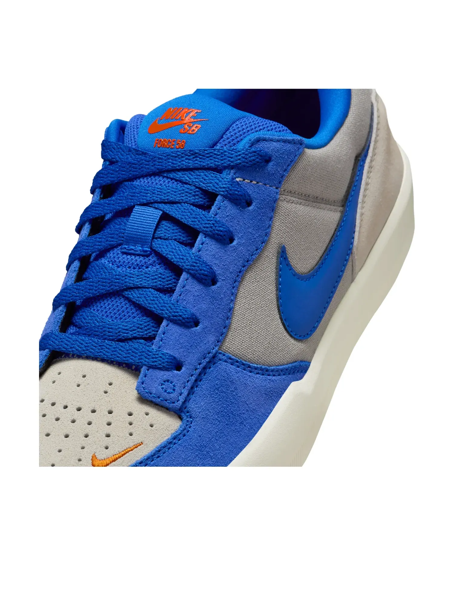 Кроссовки Nike SB Force 58 'Gray Sax Blue' — изображение 5 из 7, серый