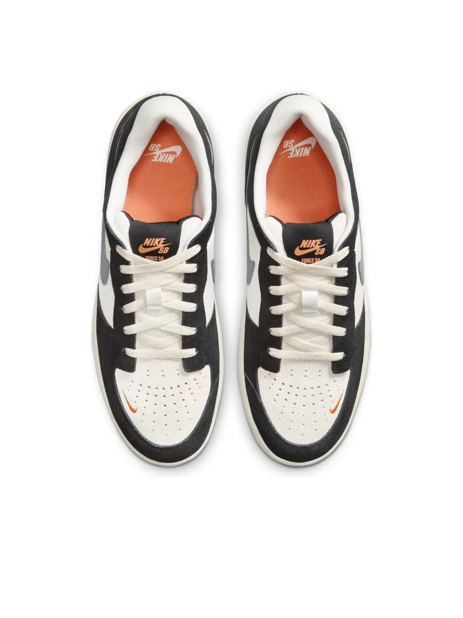 Кроссовки Nike SB Force 58 'Black Mountain Peak White Cool Gray' DV5477-012 — изображение 2 из 6, черный