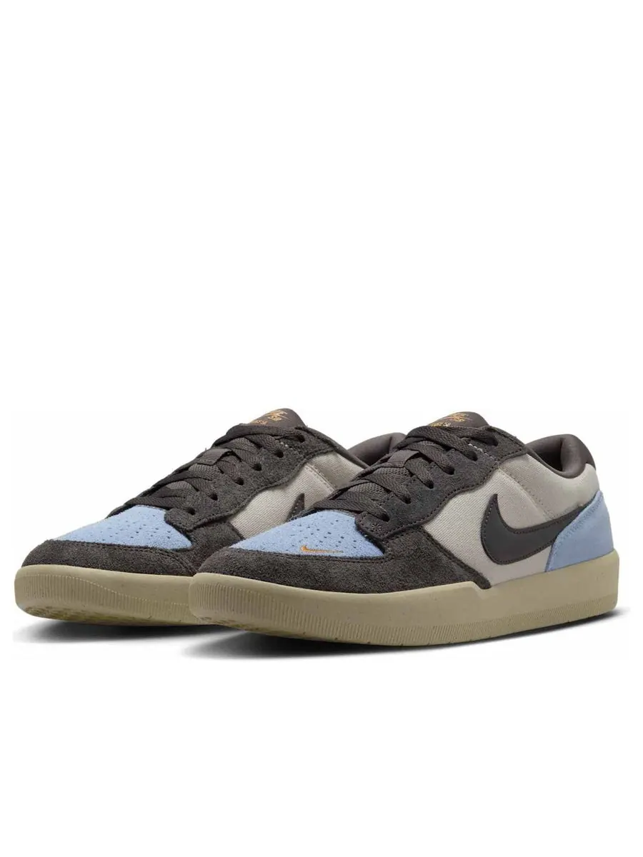 Кроссовки Nike SB Force 58 'Light Orewood Brown Psychic Blue' — изображение 3 из 6, бежевый