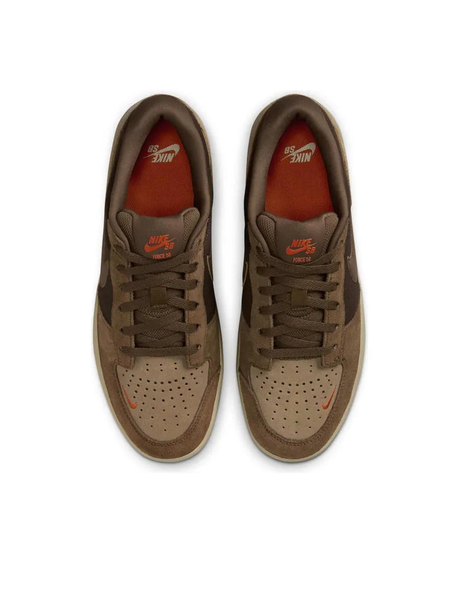 Кроссовки Nike SB Force 58 'Baroque Brown' — изображение 2 из 6, коричневый