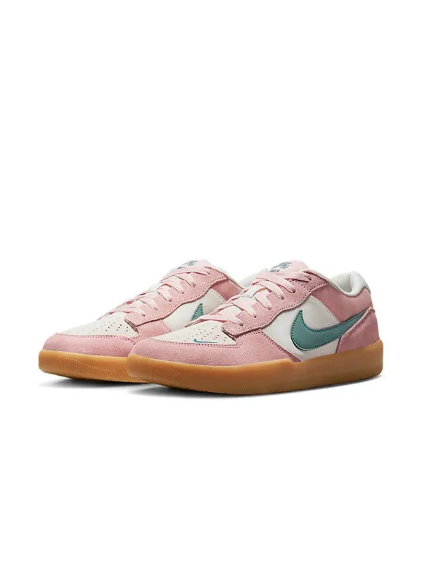 Кроссовки Nike Force 58 SB 'Pink Bloom Teal Gum' — изображение 2 из 4, розовый//желтый