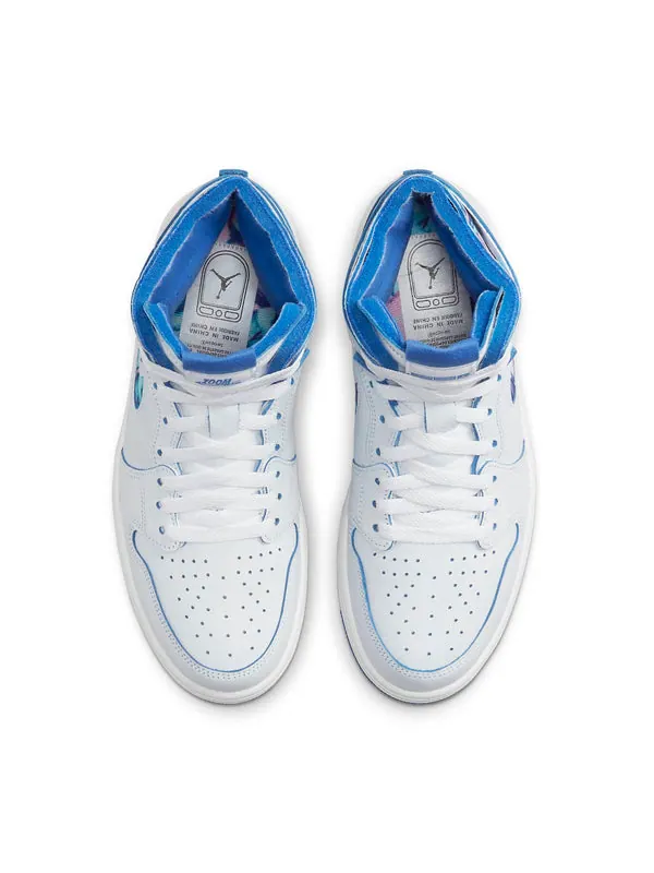 Кроссовки 1 high zoom comfort '25 years in china' Air Jordan — изображение 4 из 4, белый/синий