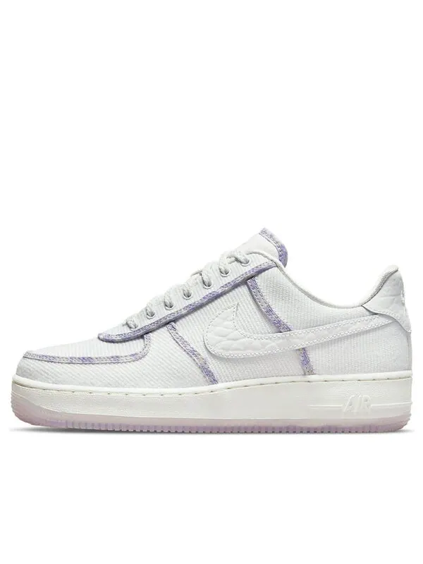 Кроссовки air force 1 низкие Nike — изображение 1 из 4, белый/фиолетовый