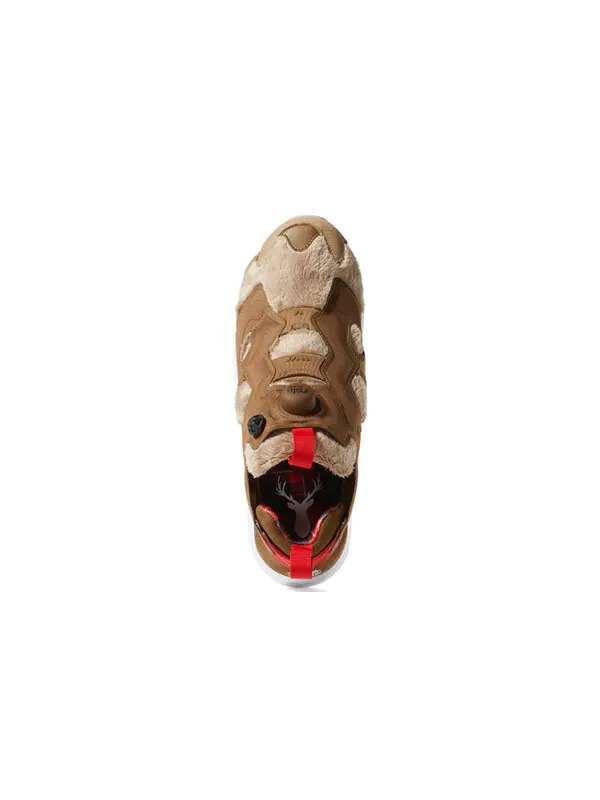 Кроссовки instapump fury og mu 'khaki' Reebok — изображение 2 из 4, коричневый