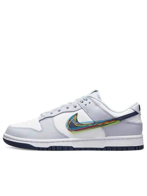 Кроссовки данк лоу Nike — изображение 1 из 4, белый/серый