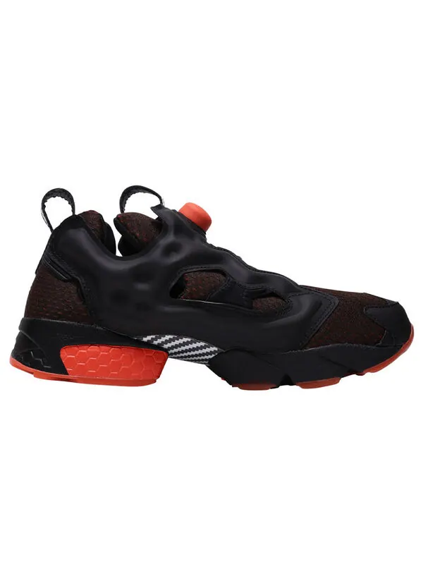 Кроссовки instapump fury og 'black blood orange' Reebok — изображение 2 из 4, черный