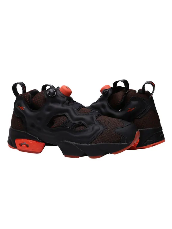 Кроссовки instapump fury og 'black blood orange' Reebok — изображение 3 из 4, черный