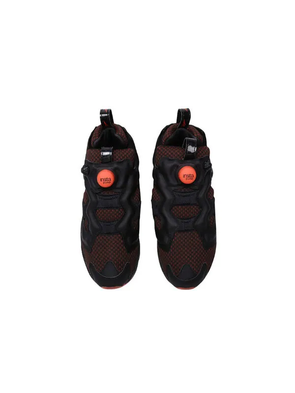 Кроссовки instapump fury og 'black blood orange' Reebok — изображение 4 из 4, черный