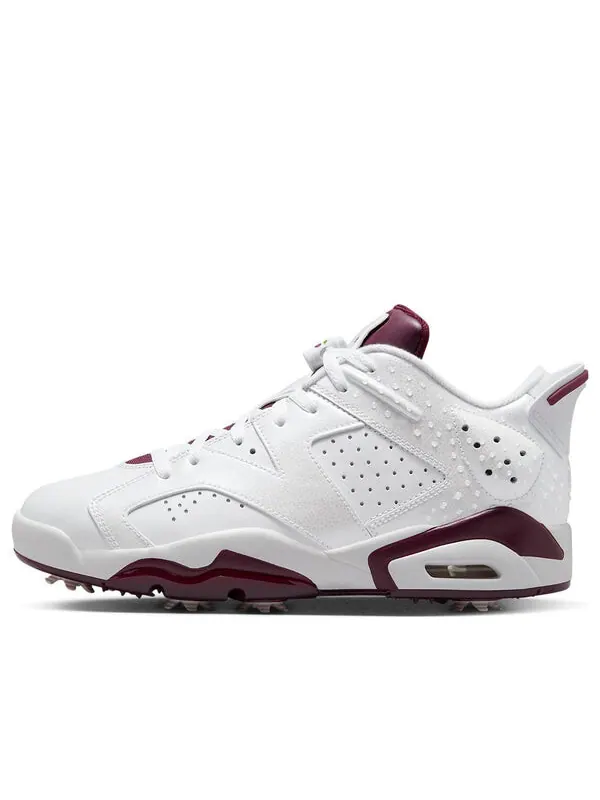 Кроссовки 6 retro golf 'bordeaux' Air Jordan — изображение 1 из 4, белый//белый