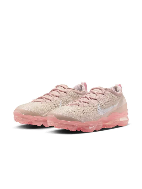 Кроссовки vapormax 2023 flyknit 'oatmeal pearl pink' Nike — изображение 3 из 4, розовый/розовый