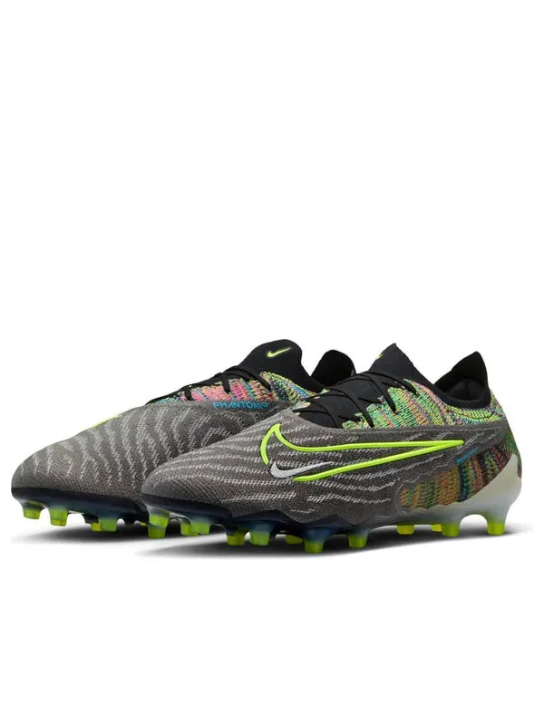 Кроссовки phantom gx elite fusion ag pro 'black glow volt' Nike — изображение 2 из 4, черный